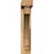 Ekena Millwork Imperial Block Rough Sawn Bracket w/ Offset Brace, Western Red Cedar, 4"W x 20"D x 20"H BKT0402X20X20IMP05RWR - alternate 4